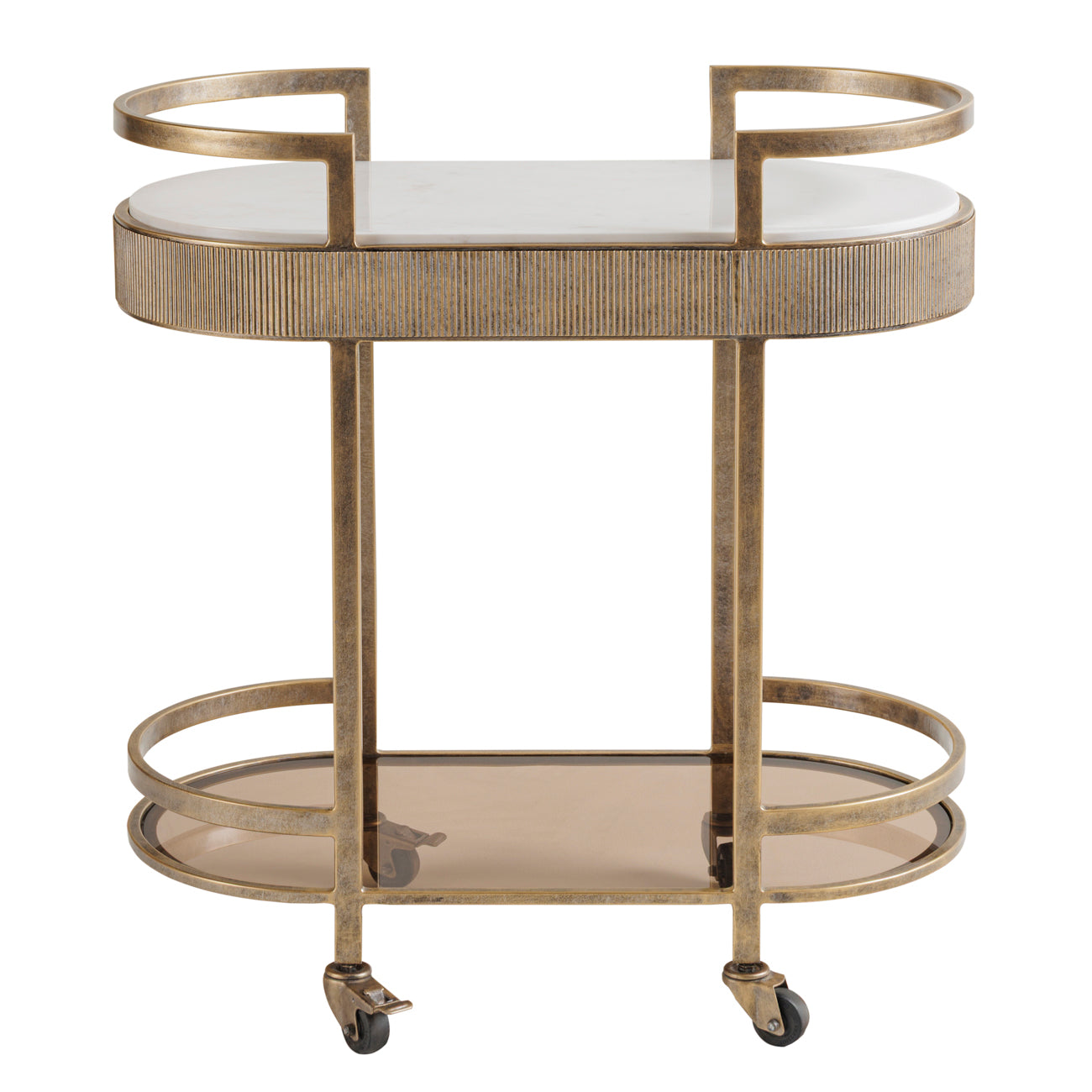 Belvedere Aged Gold Drinks Trolley