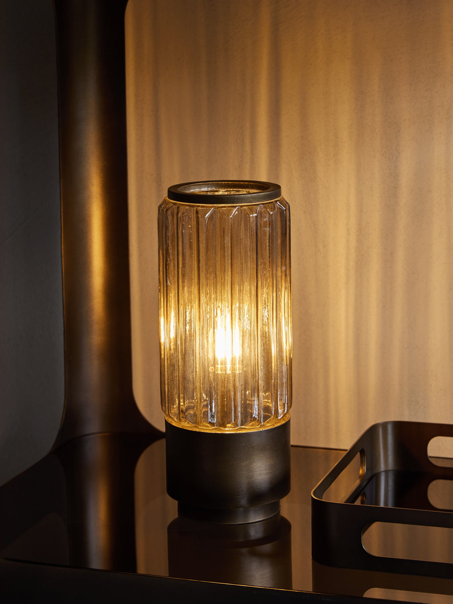 Eleanor Glass  Table Uplighter Large