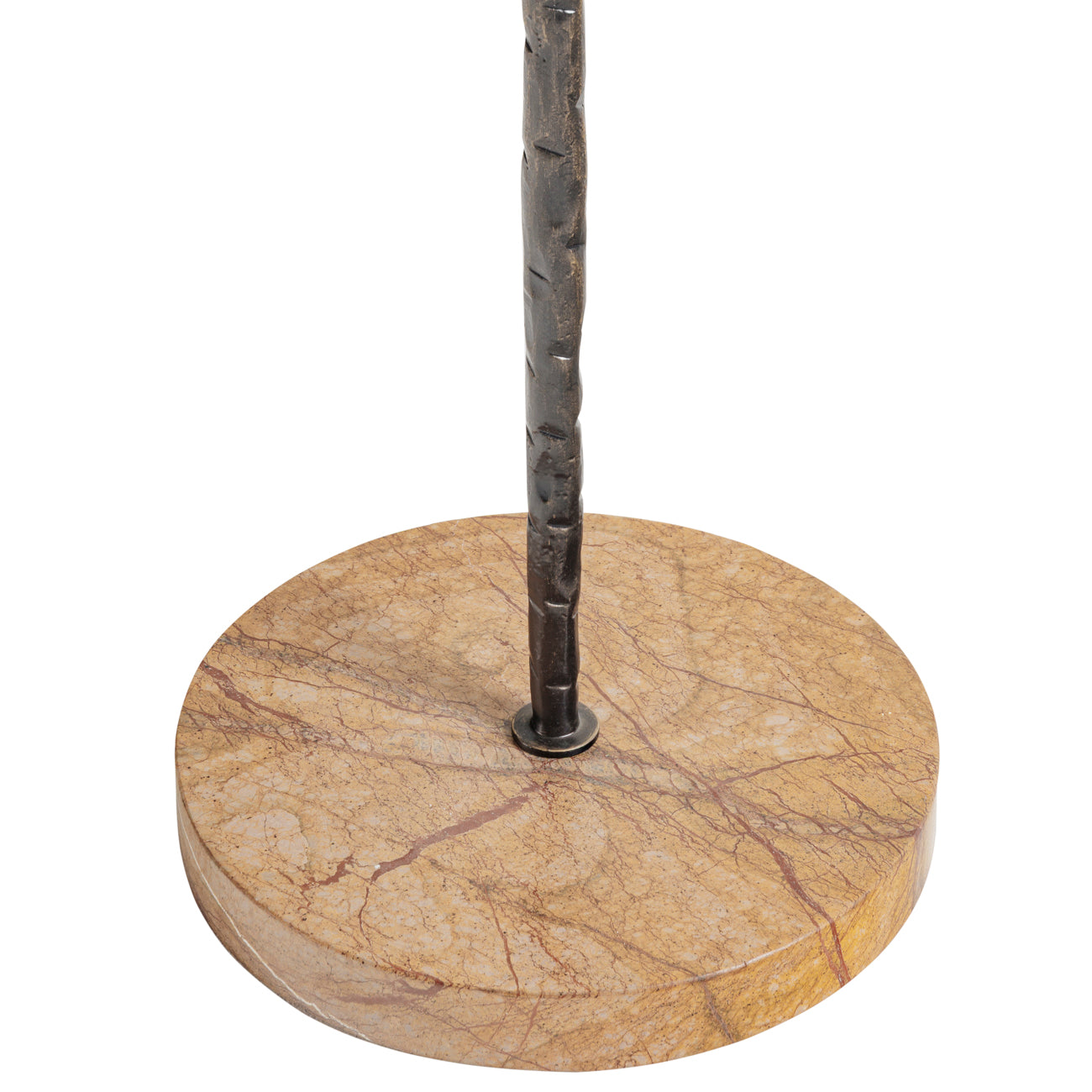 Rutland Floor Lamp with Plain Linen  Shade