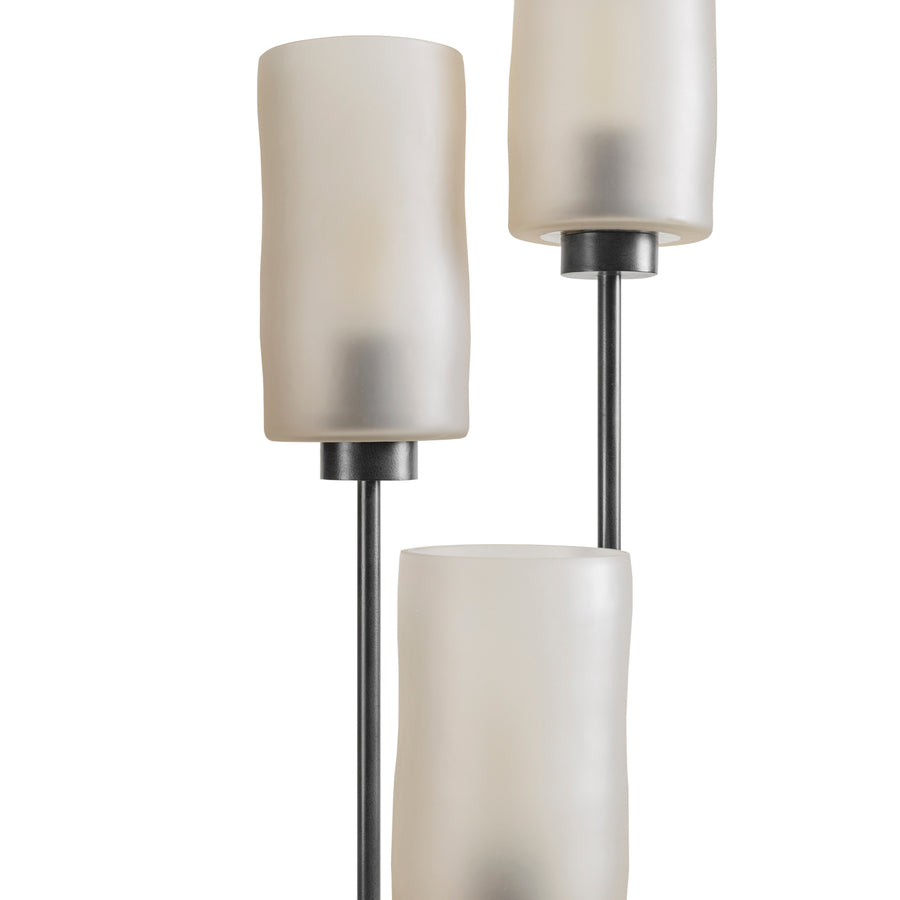 Trivia 3 Light Floor Glass Lamp