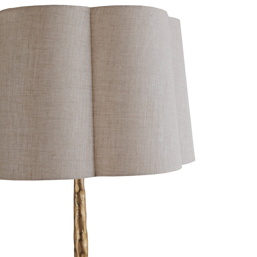 Ronde Floor Lamp with Linen Shade