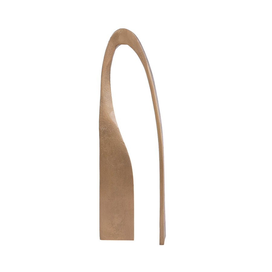 Arch Antique Aluminium Sculpture 46cm