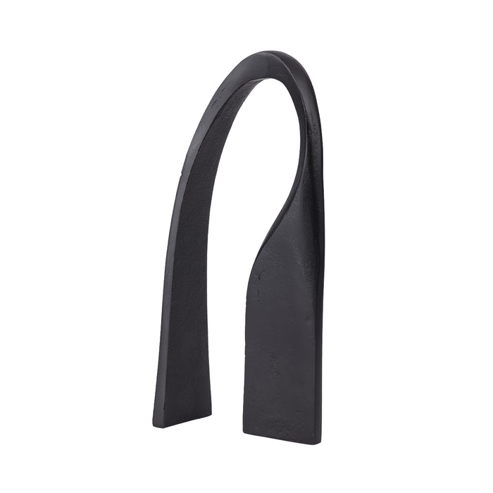 Arch Black Aluminium Sculpture 30cm