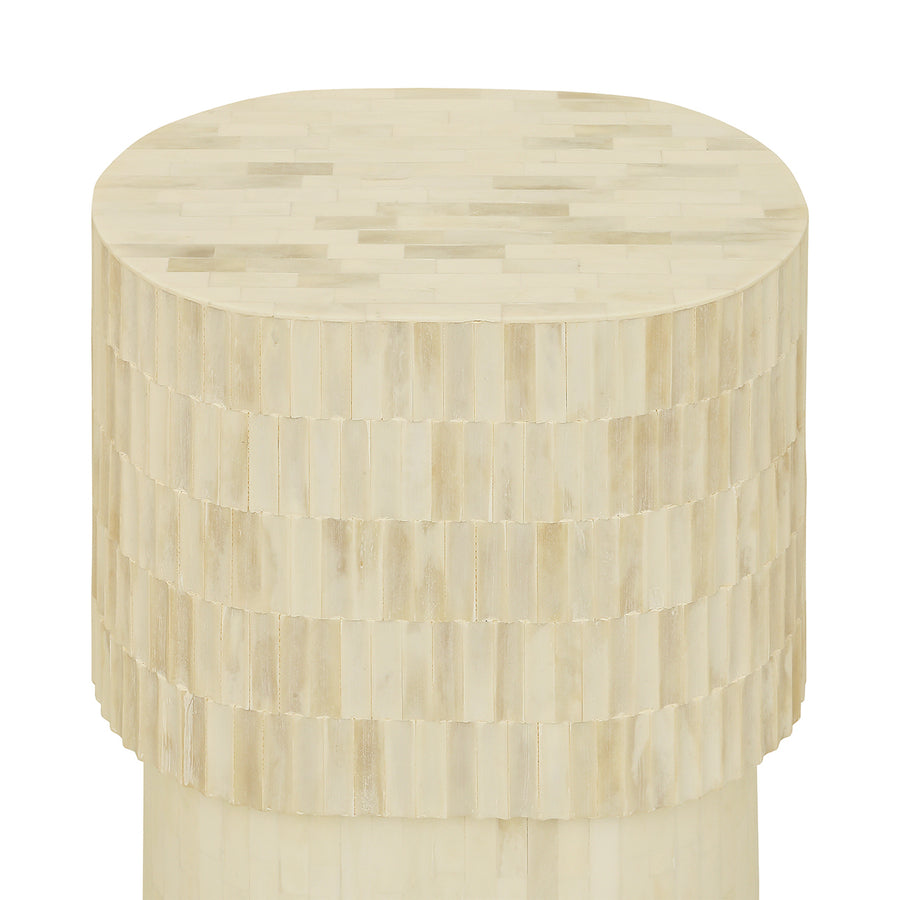 Apollo Bone Inlay Side Table
