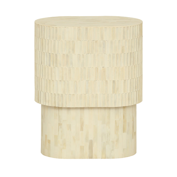Apollo Bone Inlay Side Table
