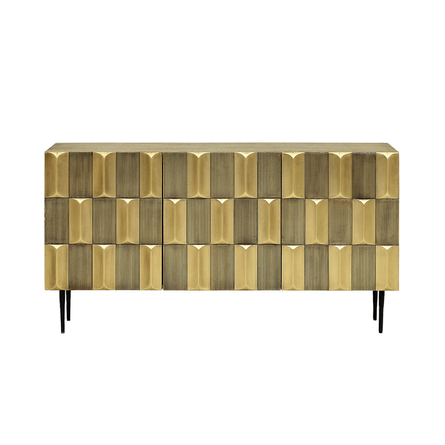 Verano Large Brass Sideboard