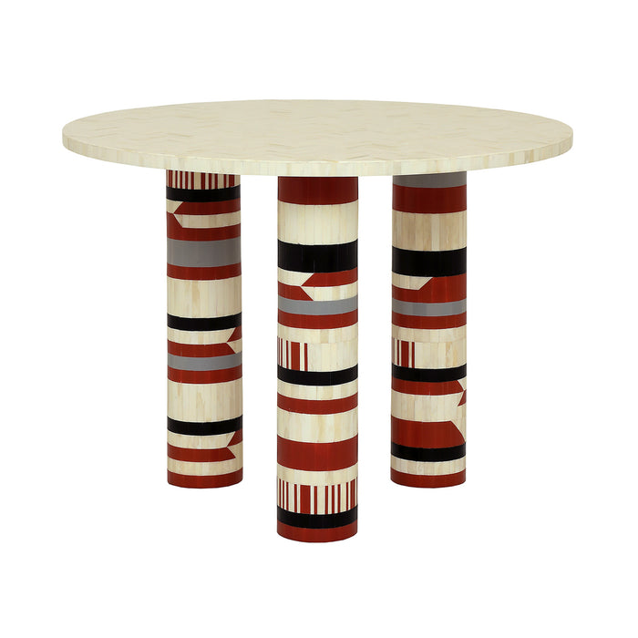 Coco Hall Bone Inlay  Dining Table