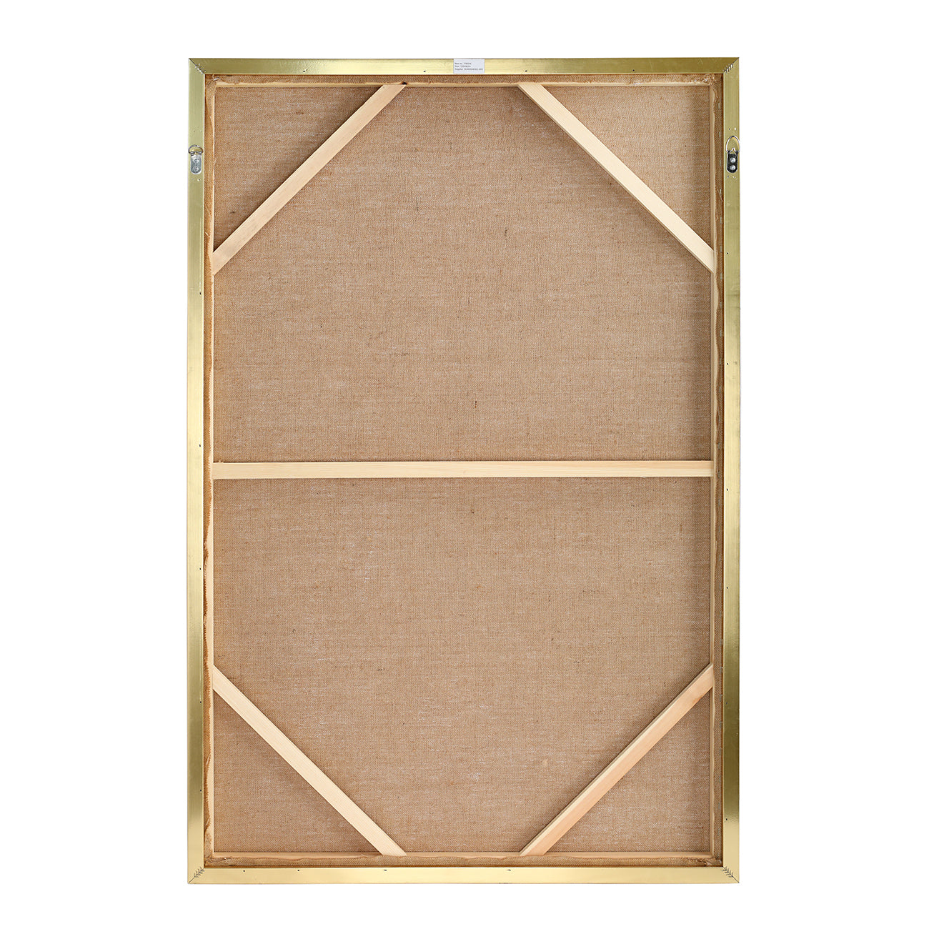 Golden Dusk Heavy Textured Framed Canvas Wall Art 80x120cm