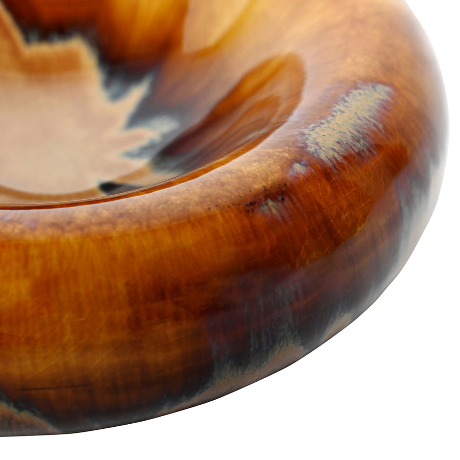 Medway Ochre Reactive Glaze Stoneware Bowl