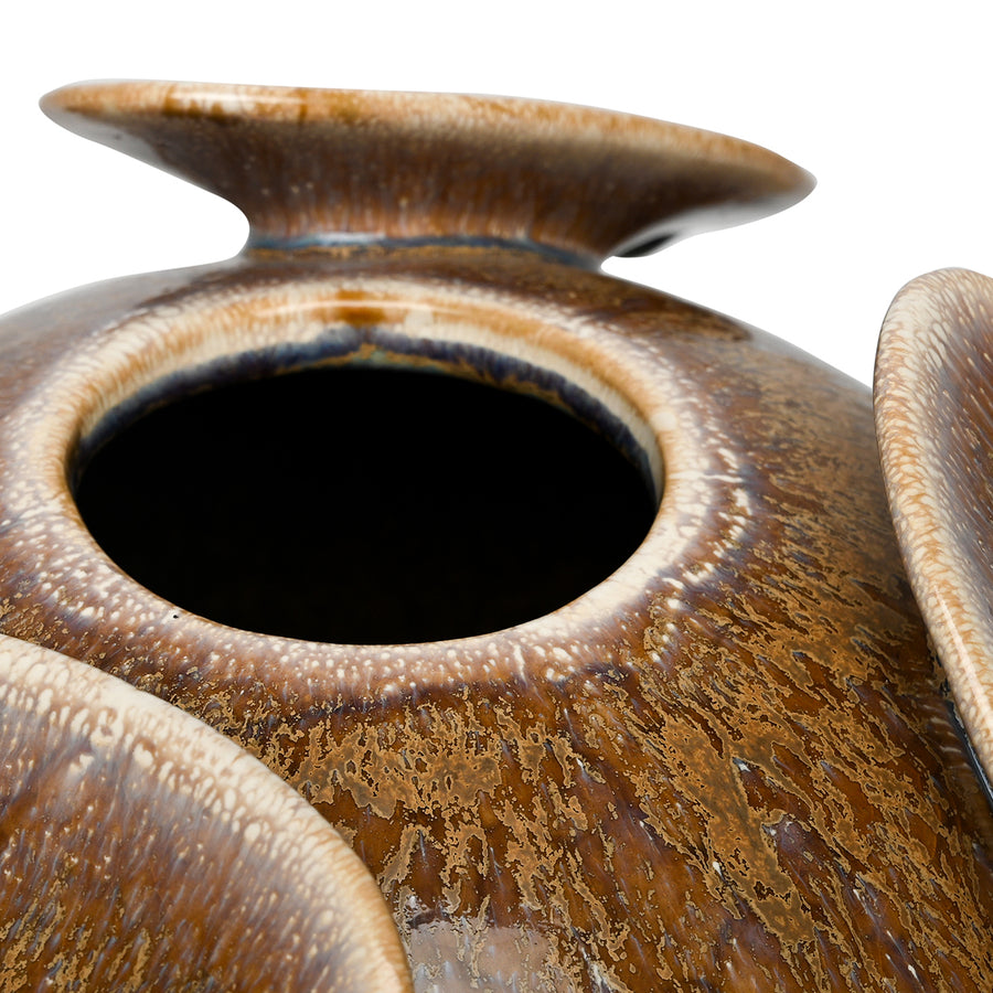 Jupiter Reactive Glaze Round Vase
