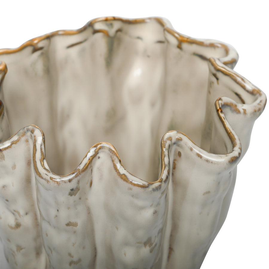 Coralie Glazed Vase Small