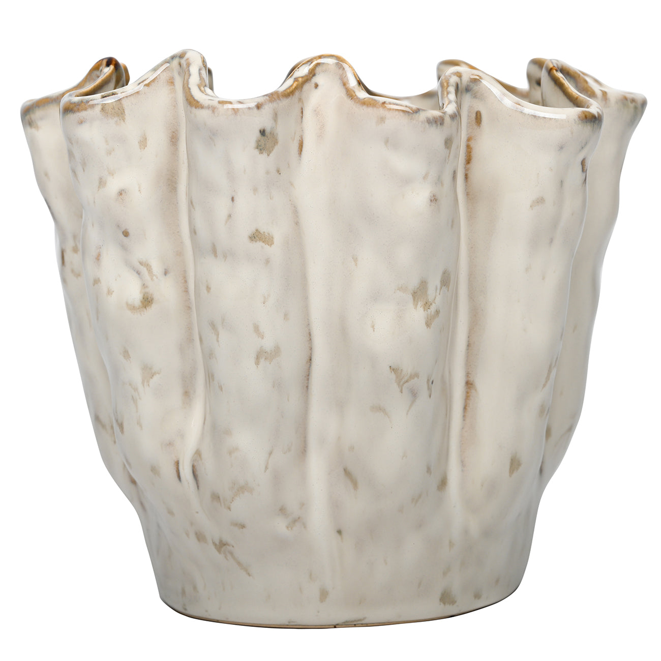 Coralie Glazed Vase Small