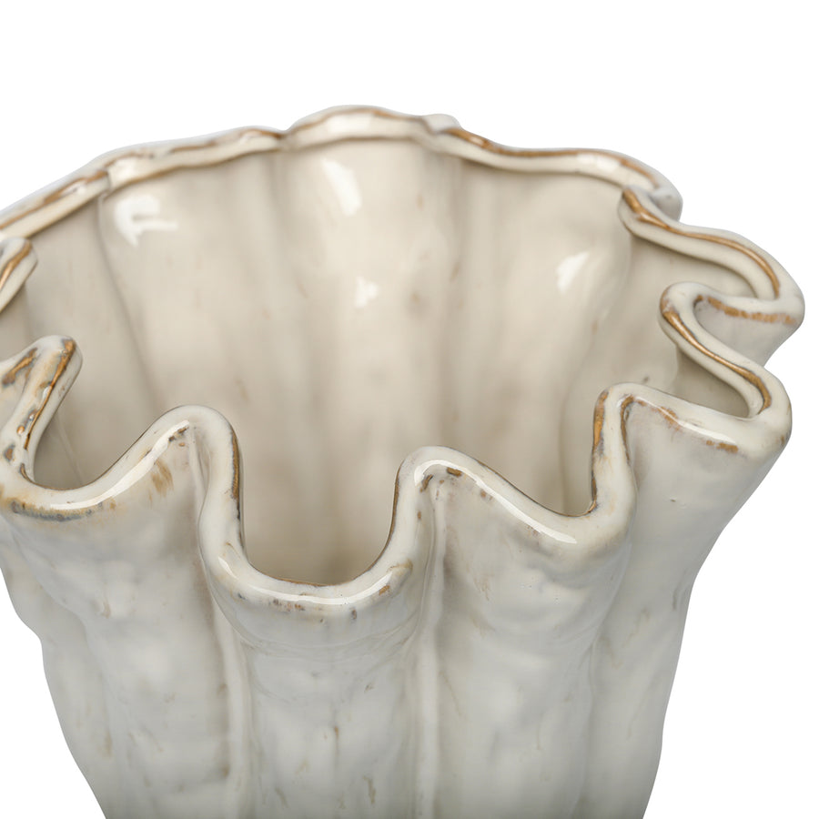 Coralie Glazed Vase Medium