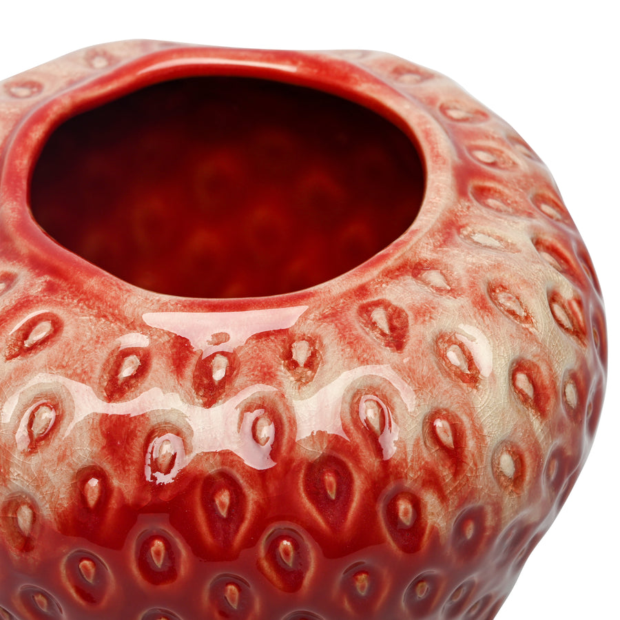 Berry Glaze Vase Large