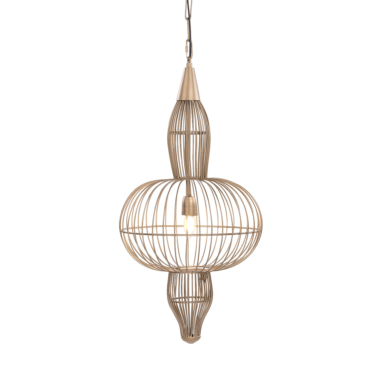 Mira Orb Wire Pendant