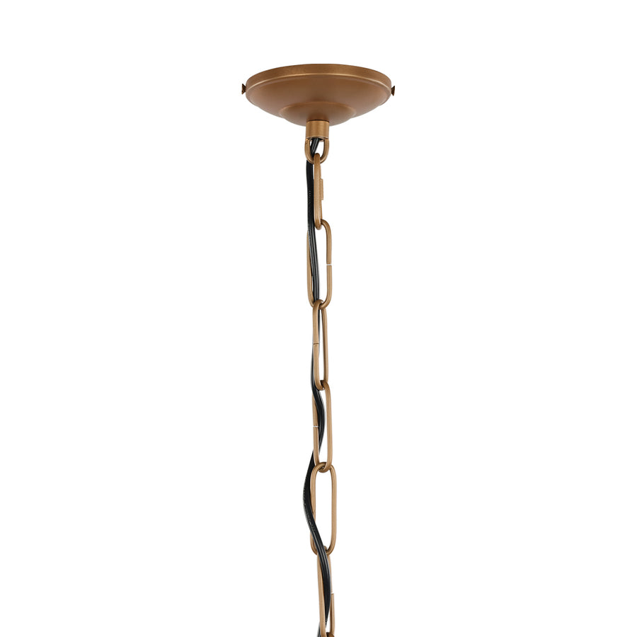 Mira Pear Drop Wire Pendant
