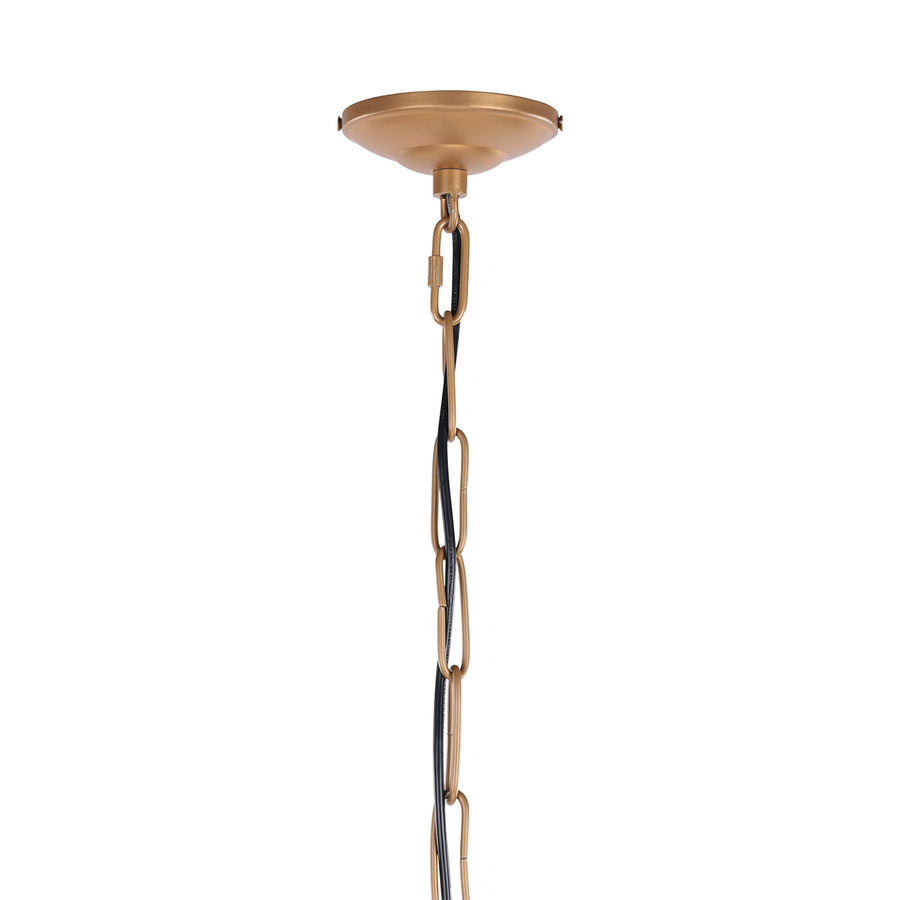 Mira Teardrop Wire Pendant