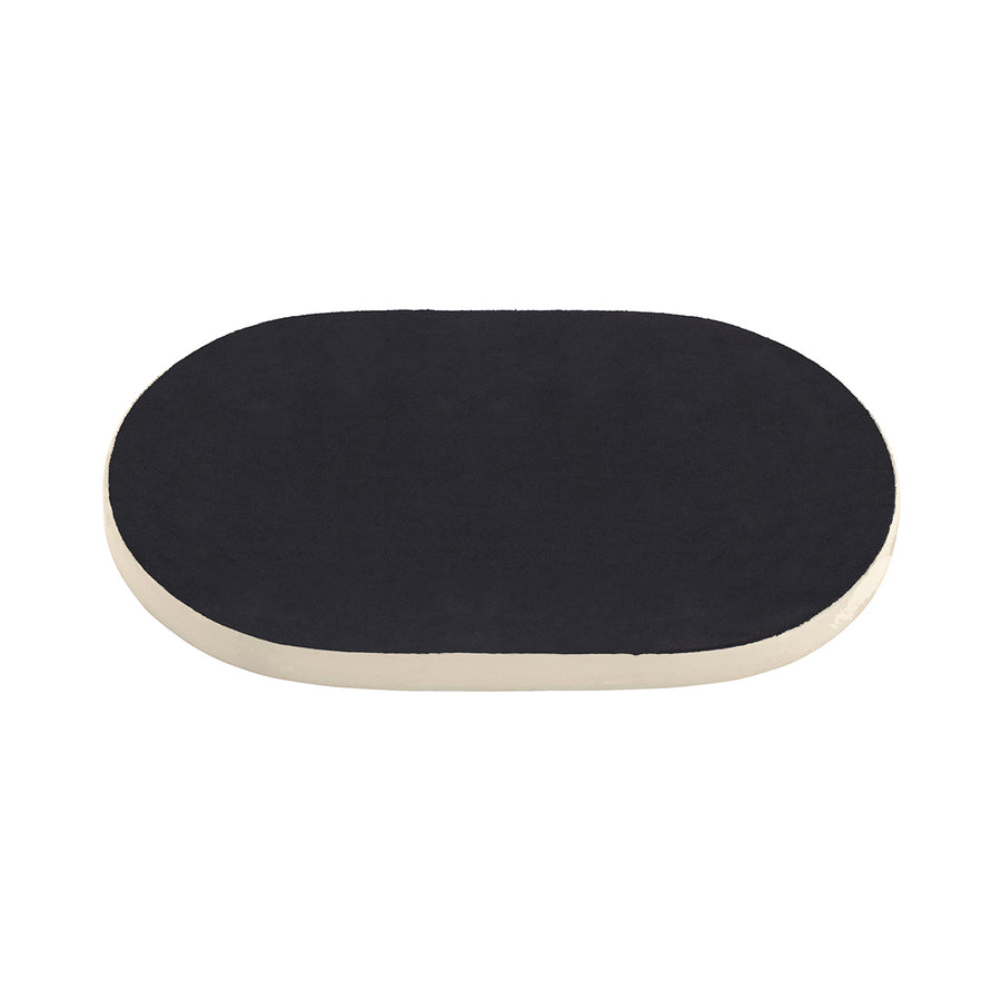 Ovolo Iron Enamel Beige Tray Small