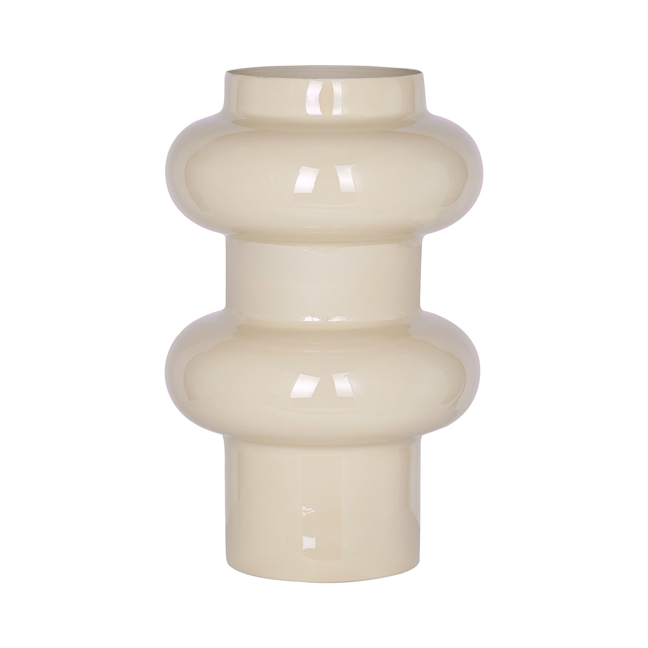 Ovolo Enamel Iron Vase Small
