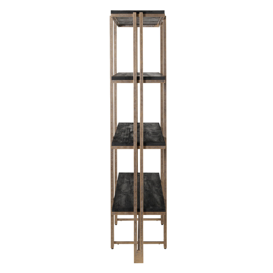 Dalston Sandblasted Mango Wood Shelving Unit
