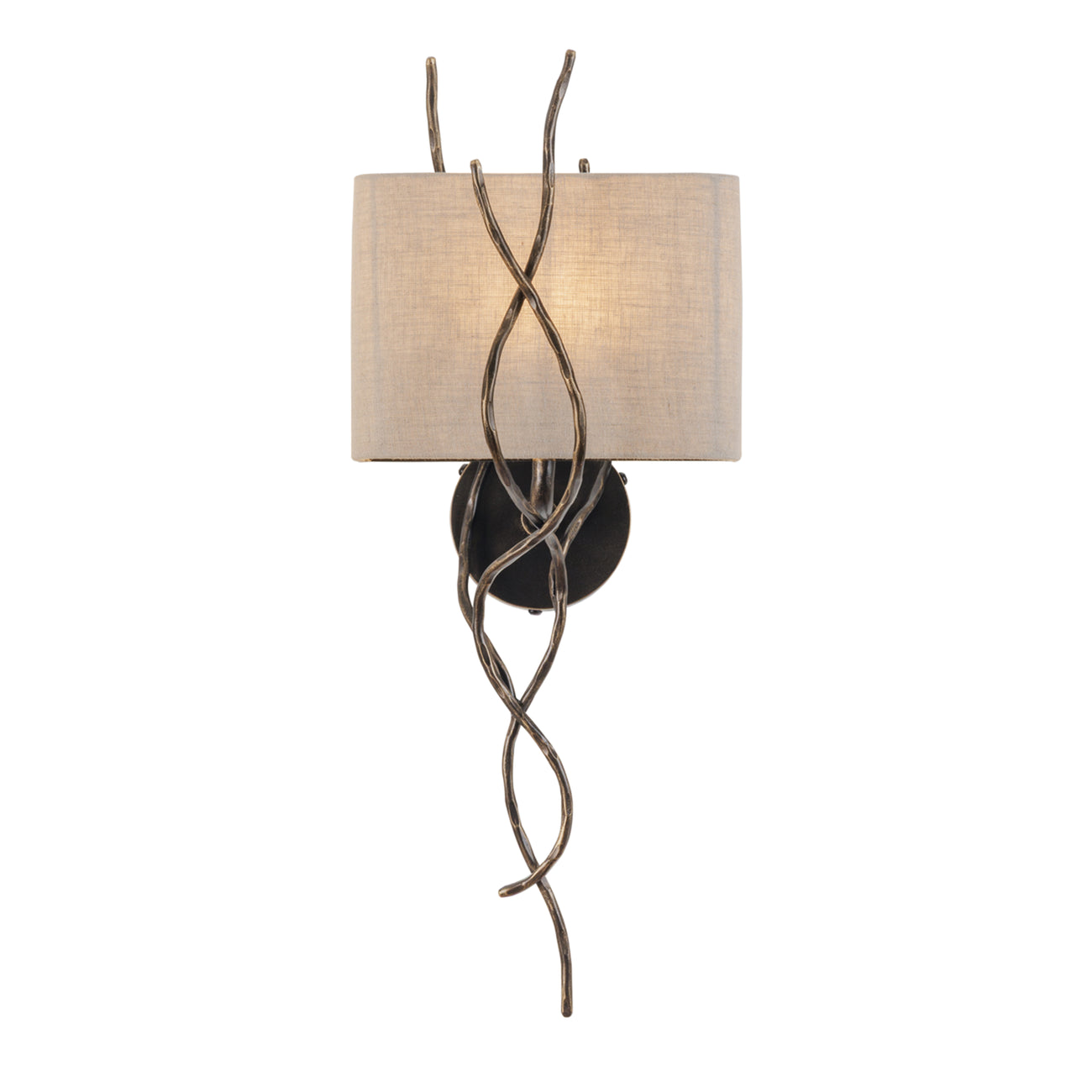 Ember set of 2 Iron Wall Lights