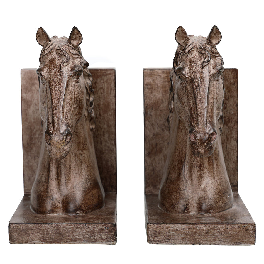 Delia Horse Bookends