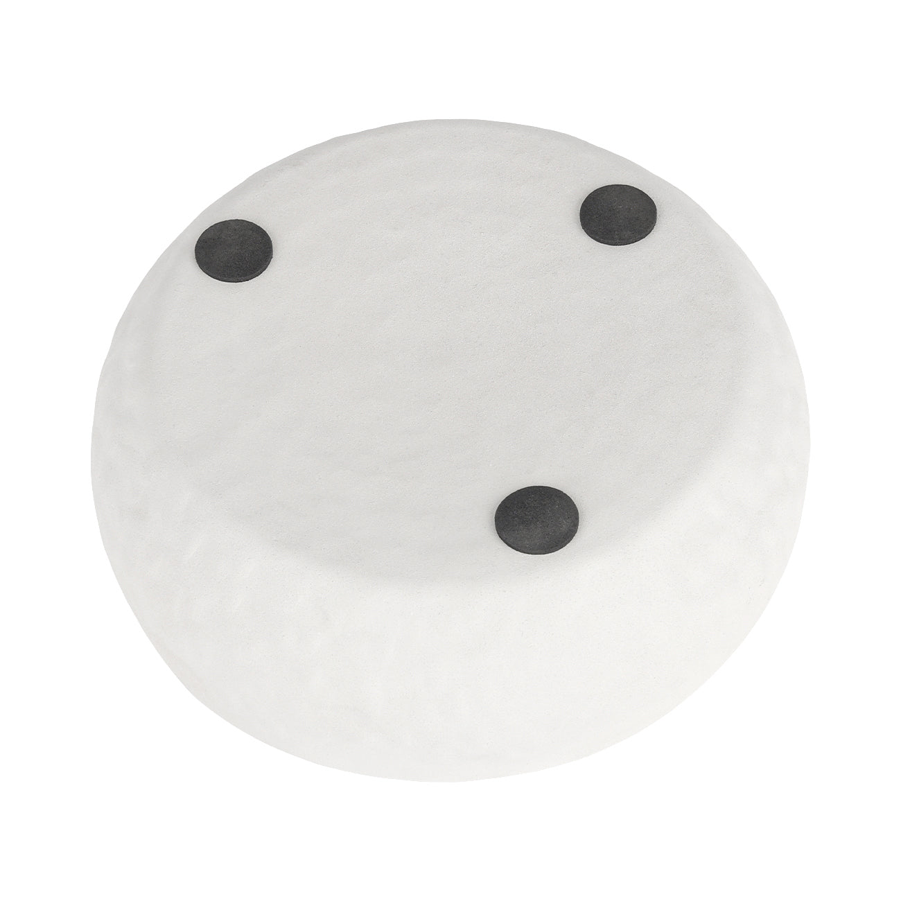 Samui  White Stonewash Tall Bowl Medium