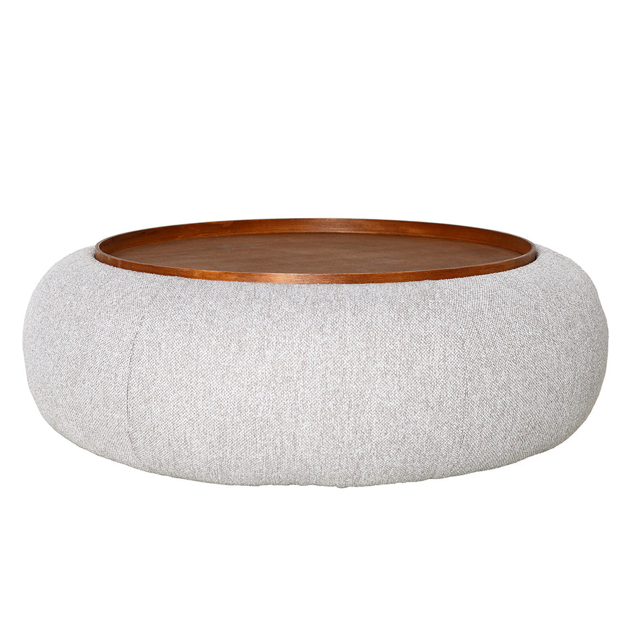 Gensen Ottoman in Oatmeal Large 100cm