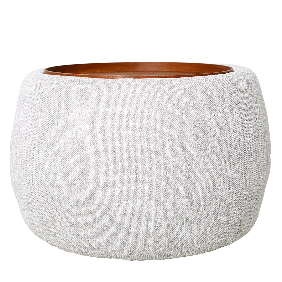 Gensen Ottoman in Oatmeal Small 70cm