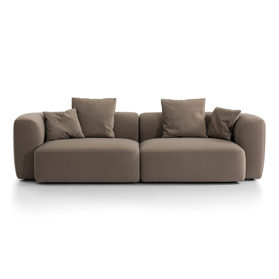 Wicklow Sofa in Soft Truffle Velvet