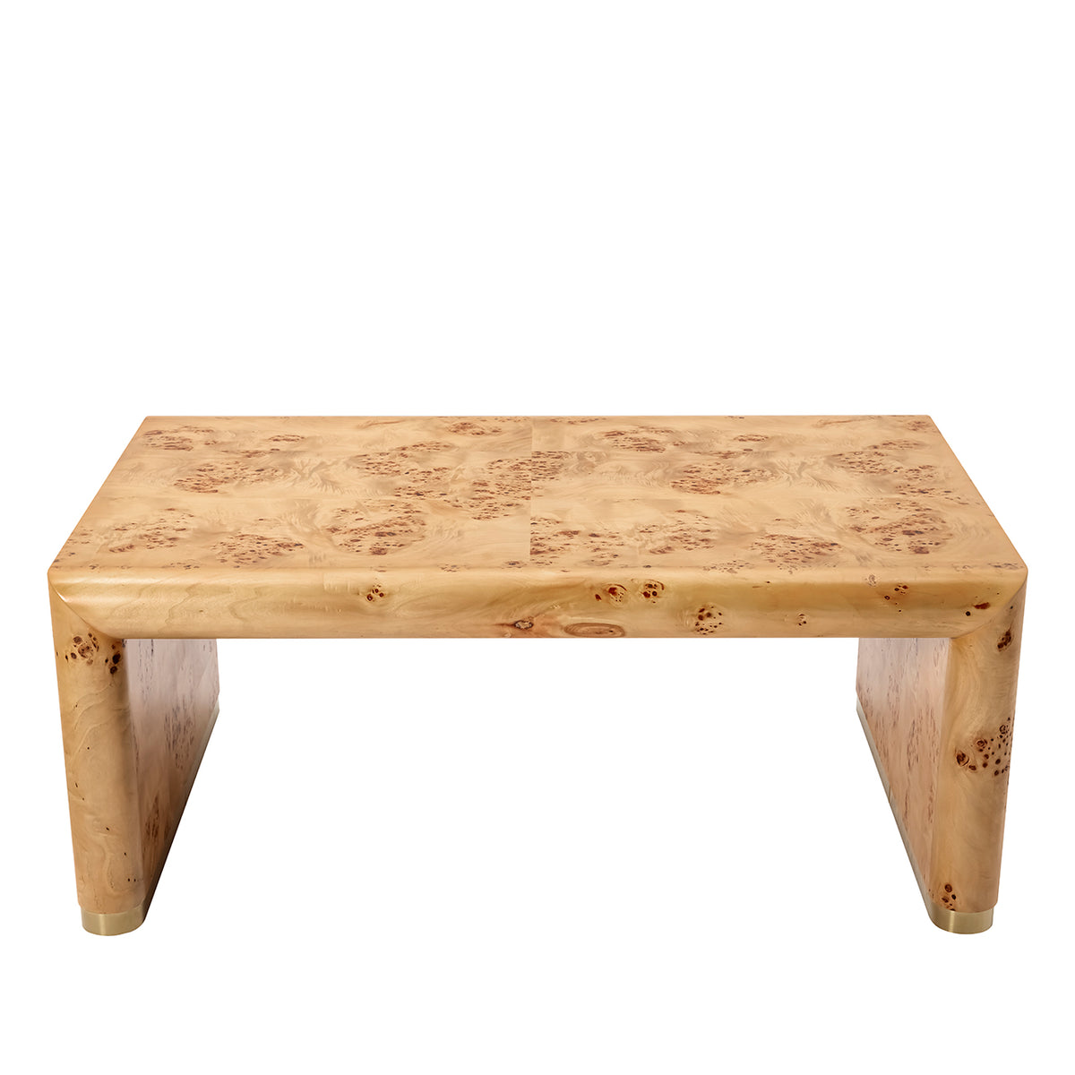 Karatara Burlwood Coffee Table — detail view