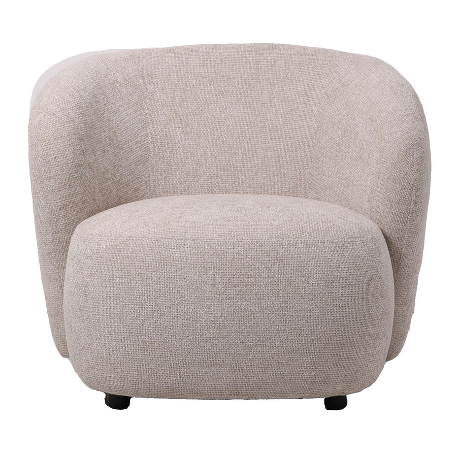 Aphrodite cream single armchair