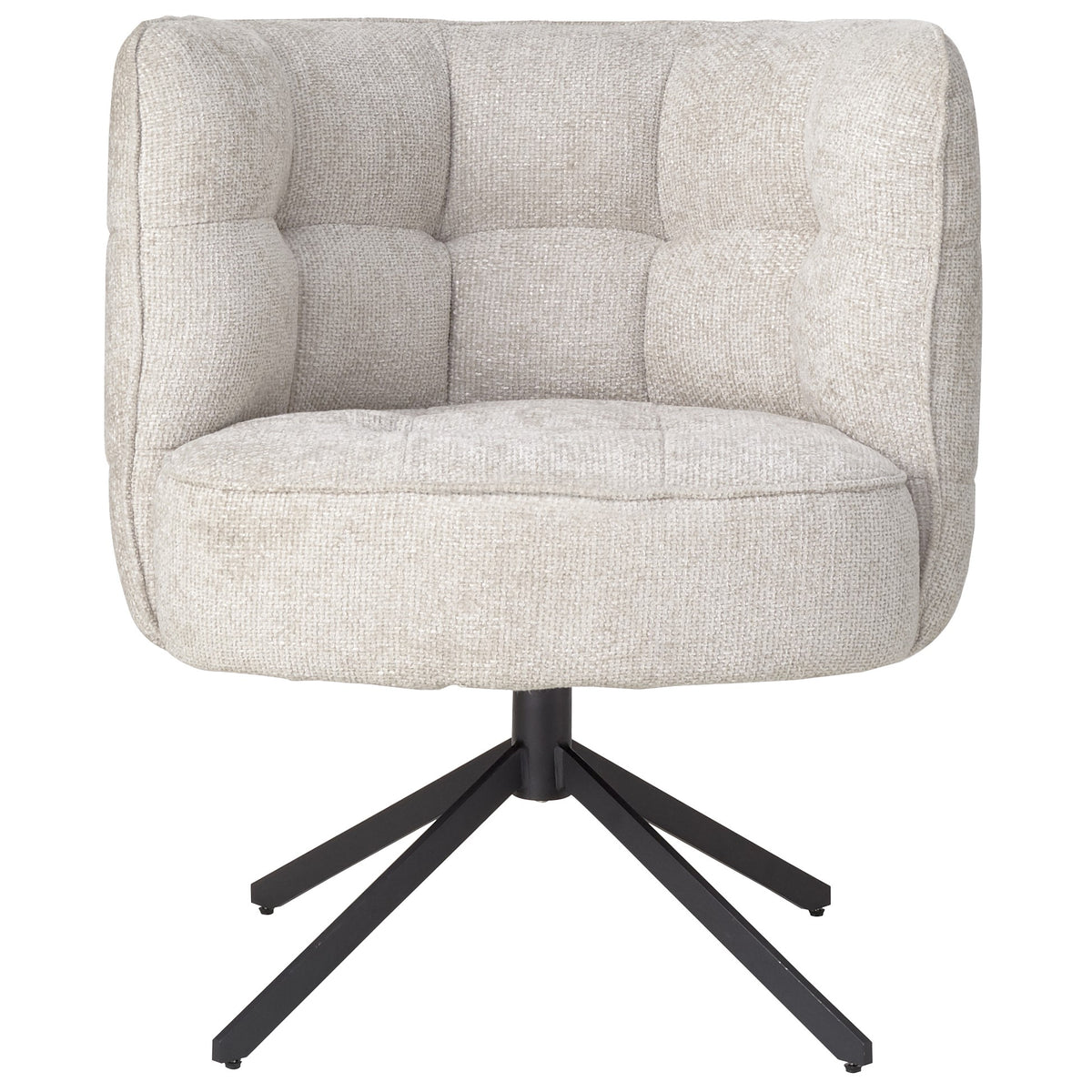Odin cream tall shell-back dining chair