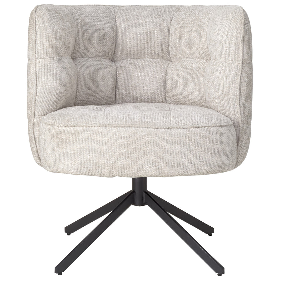 Odin cream tall shell-back dining chair