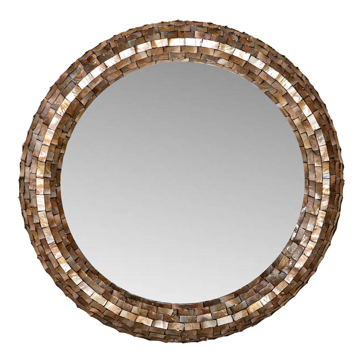 Chelsae bronze hand-finished mdf mirror
