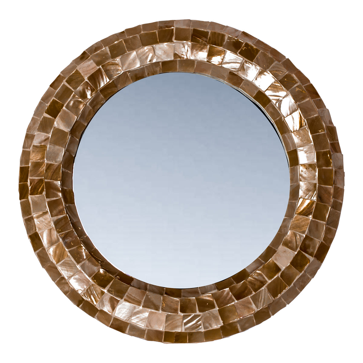 Chelsae bronze moulded polyester mirror