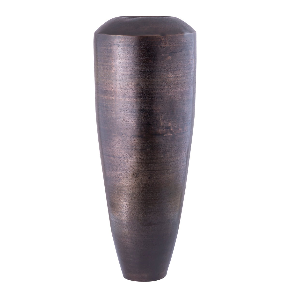 Micheal copper brushed aluminium planter