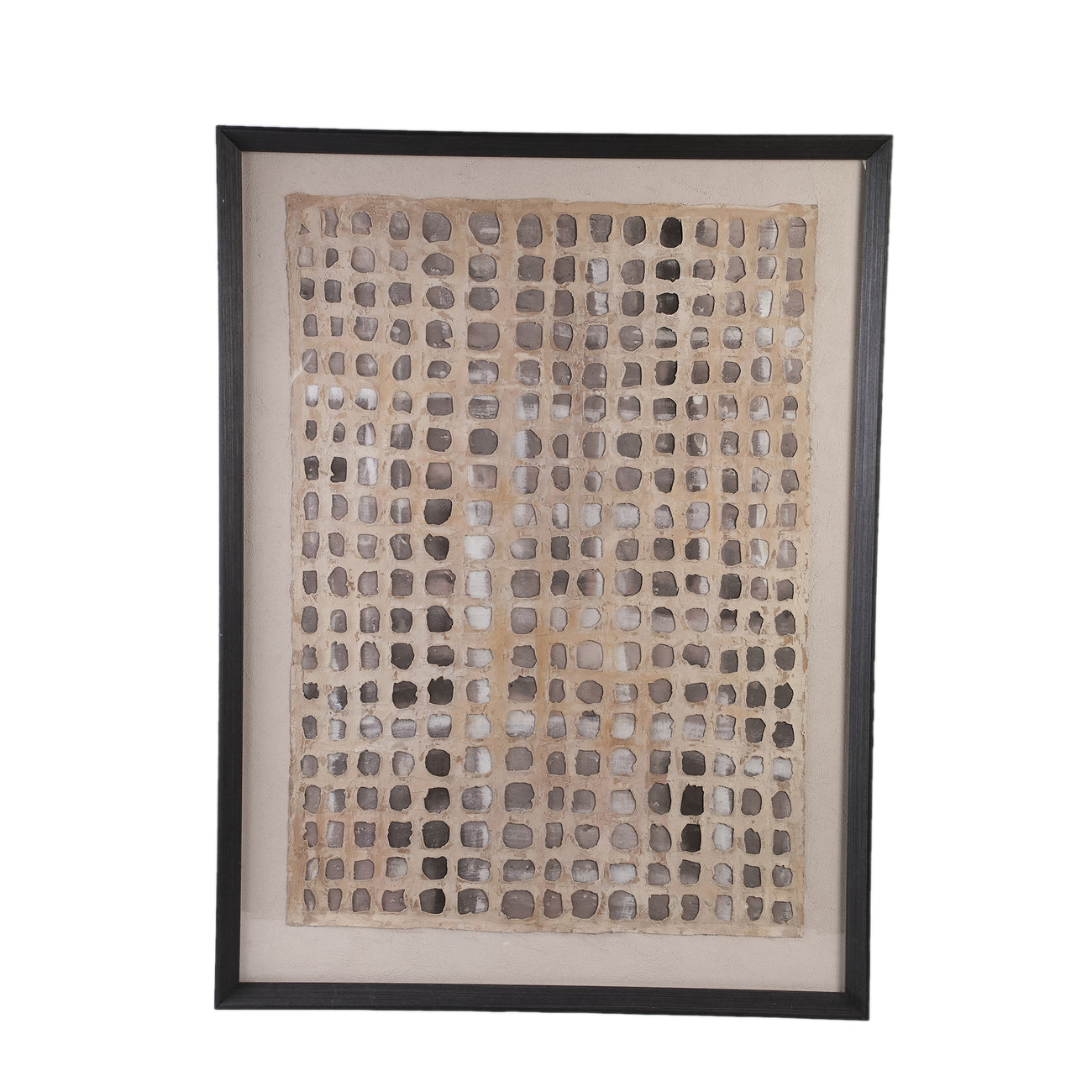 Carmell Framed PS Board Wall Panel - Cream