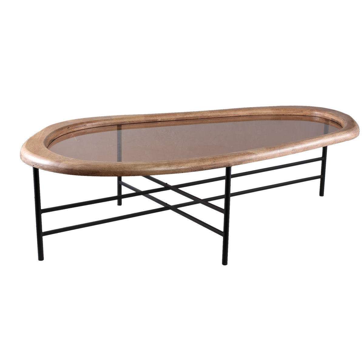 Neelix organic rubberwood coffee table