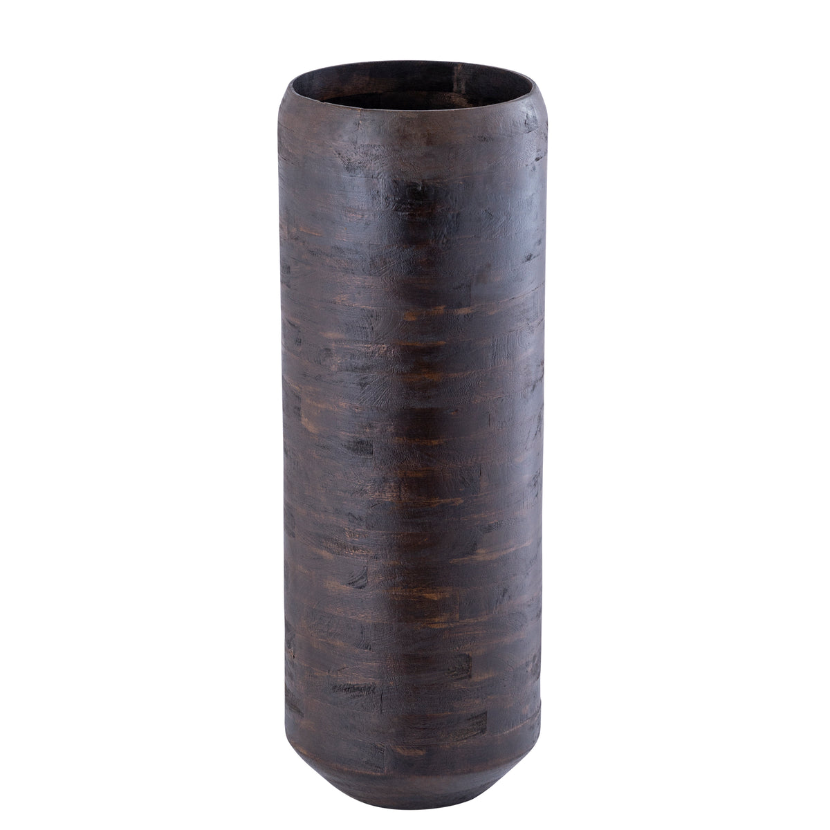 Gerd brown solid mango wood wooden planter