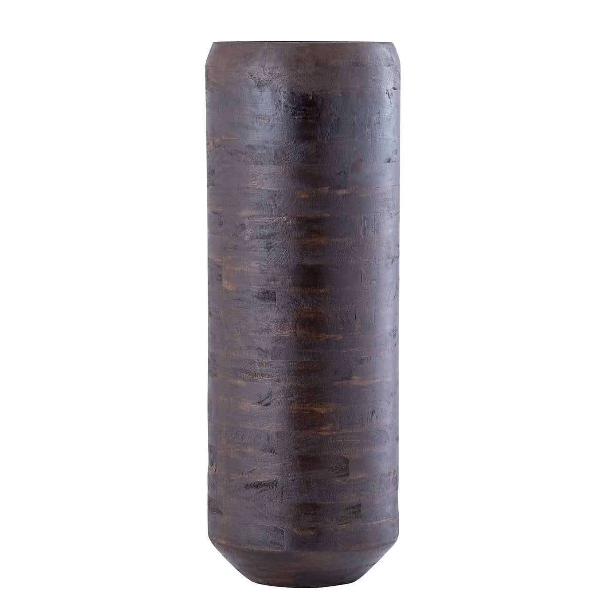 Gerd brown solid mango wood wooden planter