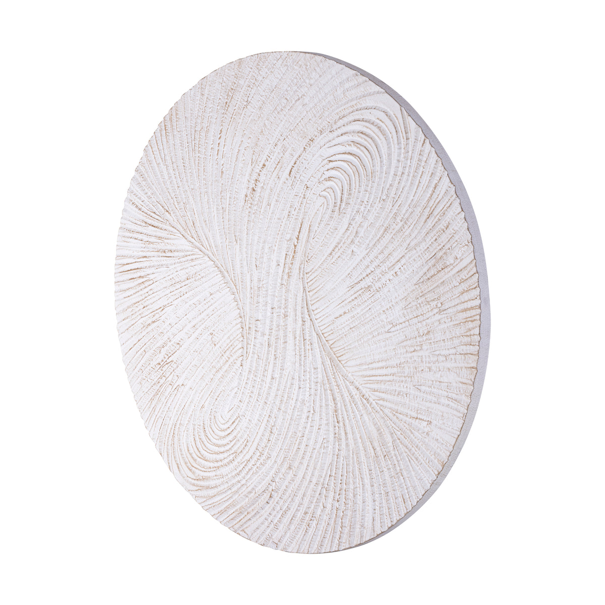 Wiktor white hand-finished mdf wall panel