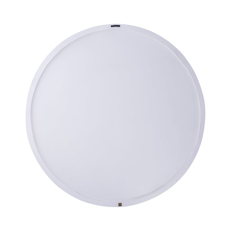 Wiktor white hand-finished mdf wall panel