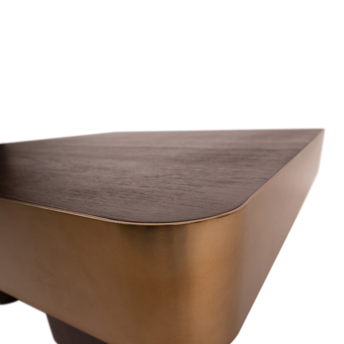Warren brown solid mango wood coffee table