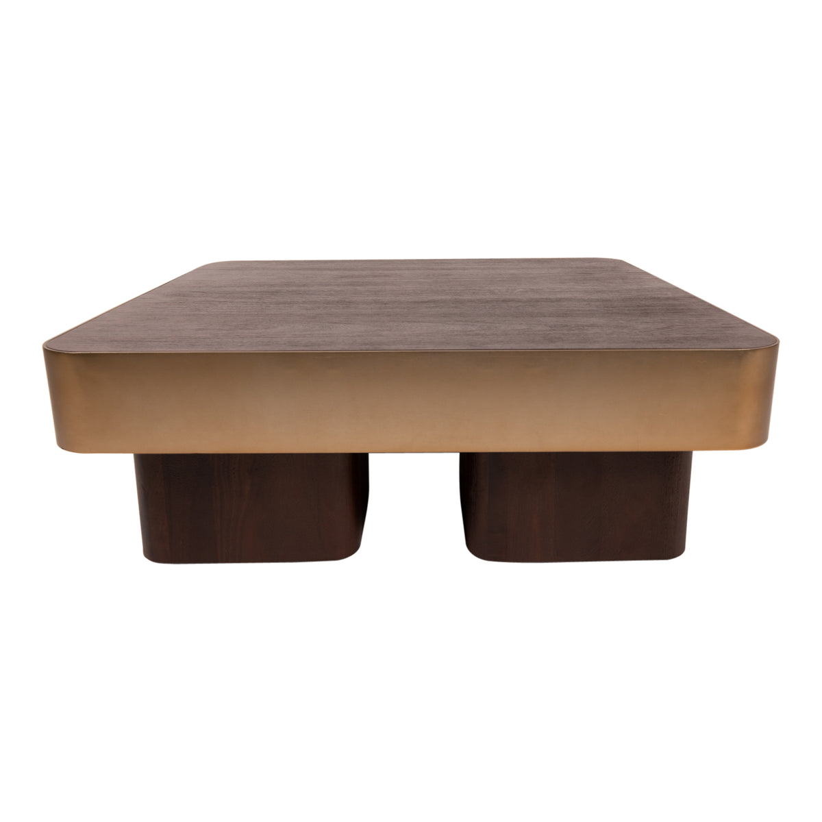 Warren brown solid mango wood coffee table