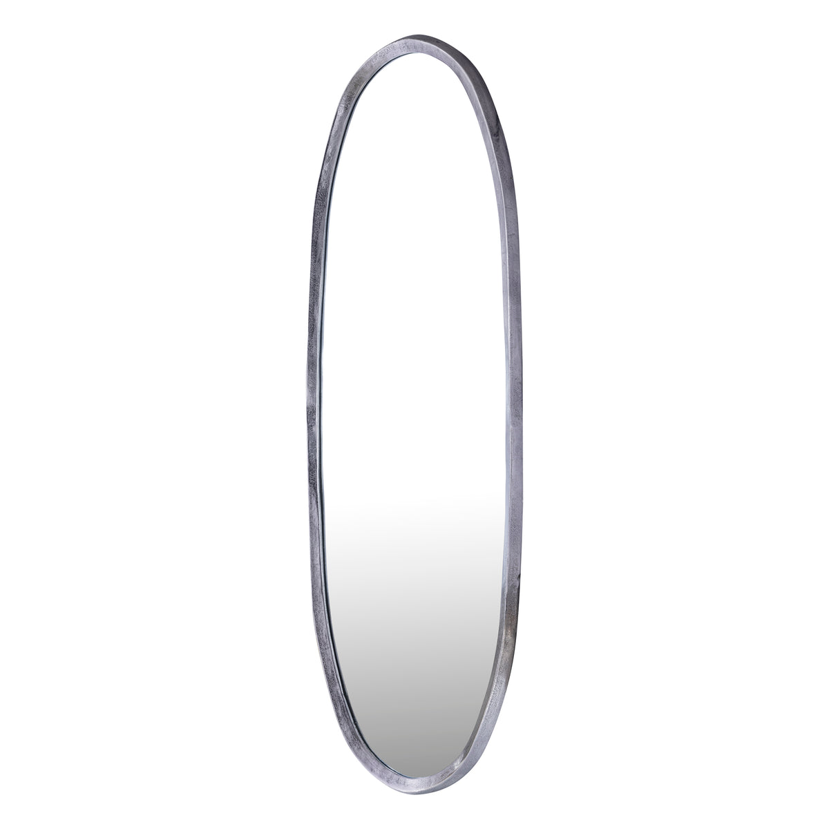 Limera black cast aluminium mirror