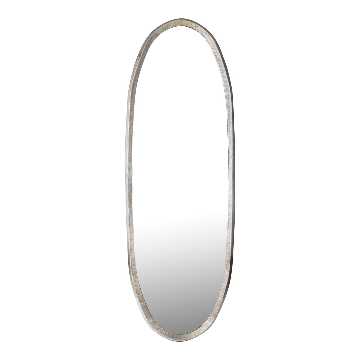 Limera Irregular Oval Mirror - Brass