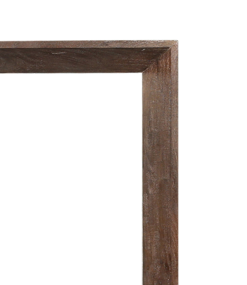 Kyro brown solid acacia wood mirror