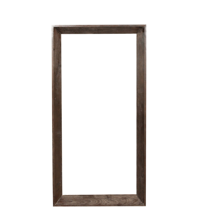 Kyro brown solid acacia wood mirror