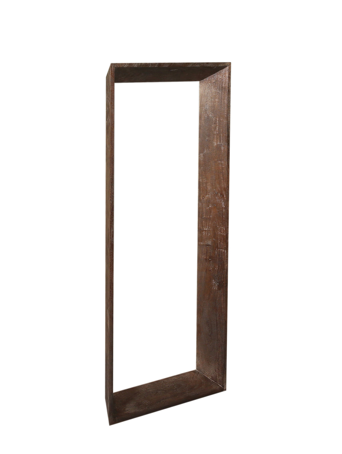 Kyro brown solid acacia wood mirror